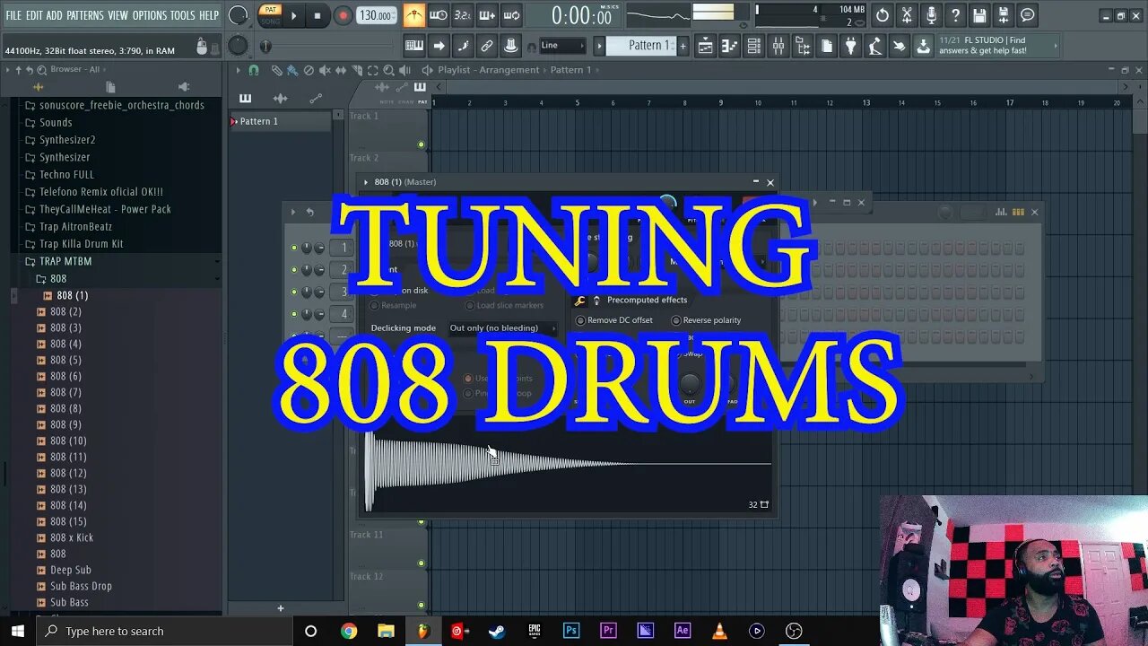TUNING 808's CORRECTLY!! (MAKING SURE THEY ARE IN TUNE AND IN THE RIGHT KEY) VERY IMPORTANT