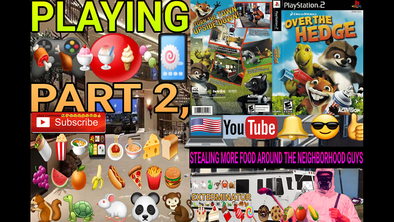 📱🔴🥞🎮🥡PLAYING🍕🐀OVER🍔🦡THE🥗🐒HEDGE🥕🚗PS2🍗🚙PART 2,🍇🔔😎👍💯STEALING🦝MORE🚚FOOD🍝🌲AROUND🌮THE🐢NEIGHBORHOOD🌭🐿GUYS🐇🛣