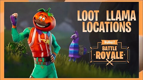 HOW TO FIND LOOT LLAMAS | Fortnite Battle Royale: Loot Llama Highlights