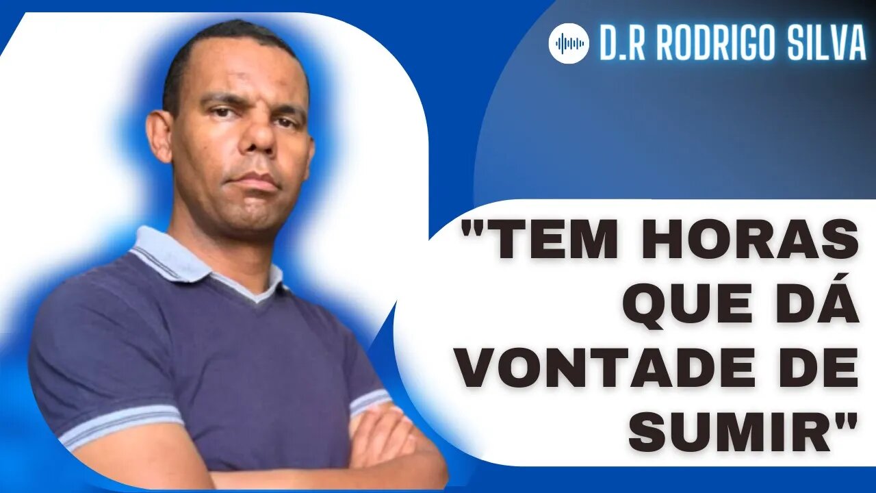 "JA PENSEI SERIAMENTE EM ABANDONAR A IGREJA" | PASTOR RODRIGO SILVA