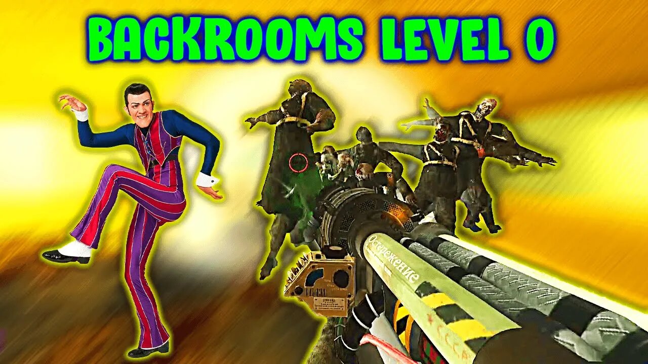 My Back Told Me To Head Back To The Backrooms - WAW Zombies