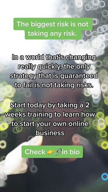 Do you know what the biggest risk is?