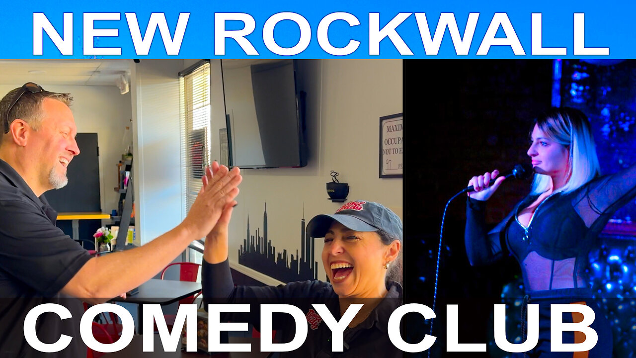 Grand Opening of Comedy Club in Rockwall, Texas