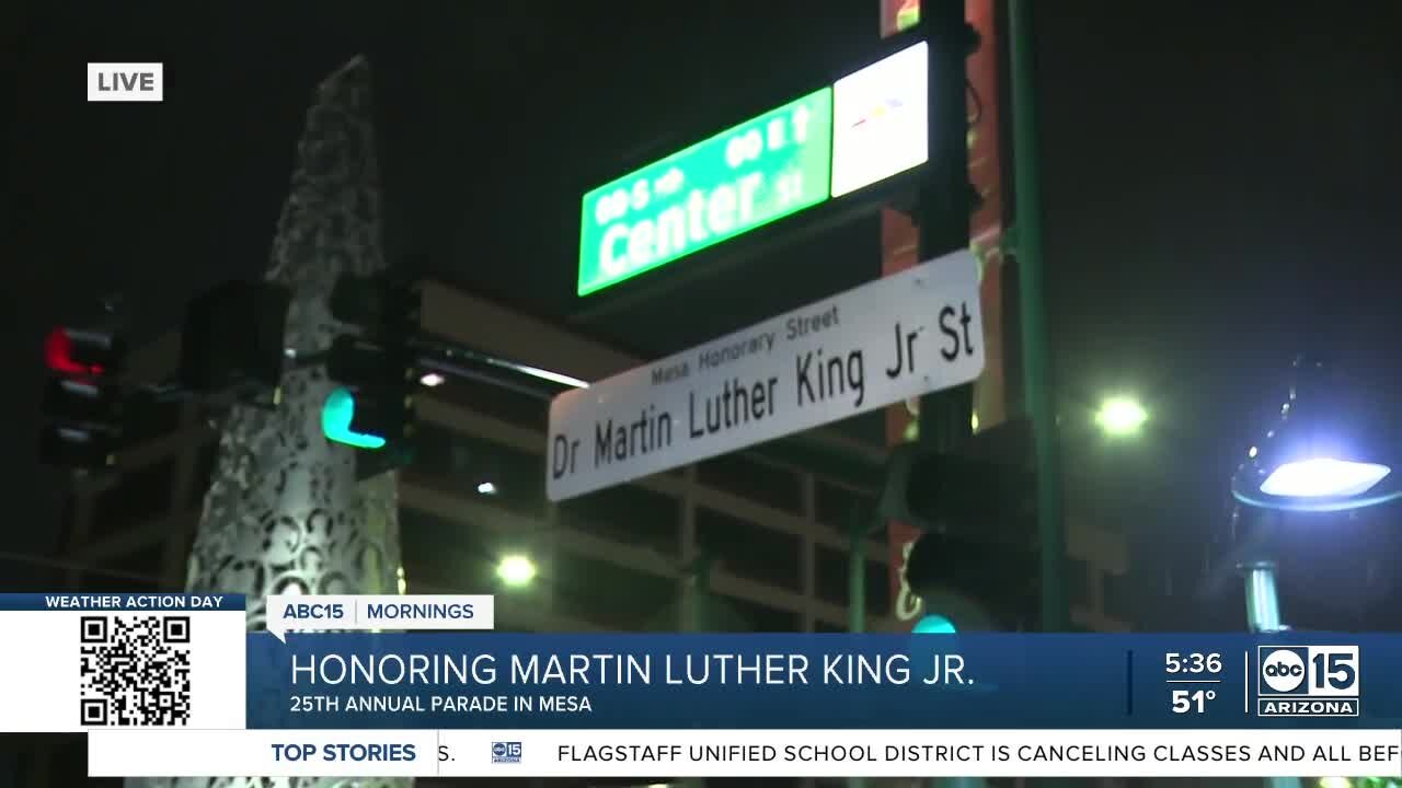 25th Annual Martin Luther King Jr. Day Parade set to take place in Mesa