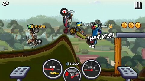 #hillclimbracing2 #corrida ENTRE NA EQUIPE , NOME OS LEOES !