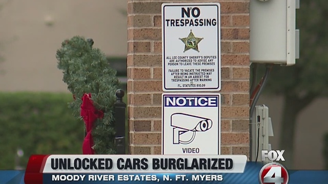 Fort Myers car burglars face charges