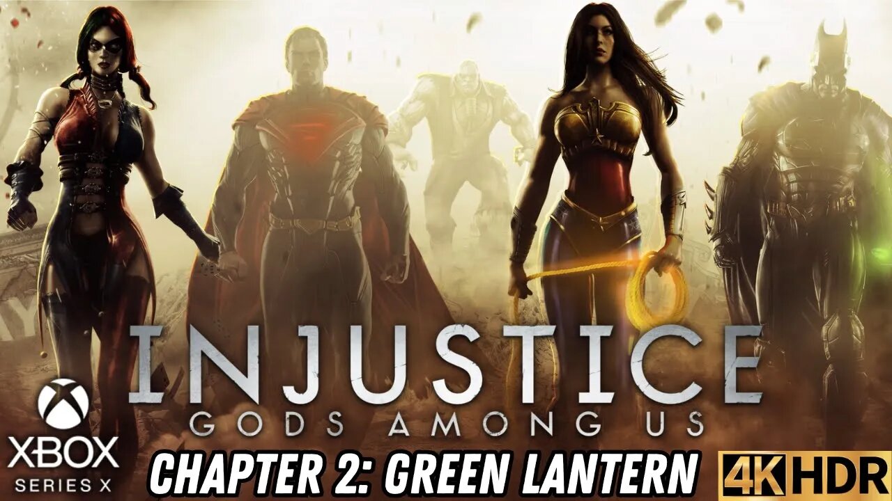 Injustice Gods Among Us | Chapter 2: Green Lantern | Xbox Series X|S | 4K HDR (No Commentary Gaming)