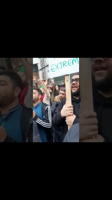 انگلینڈ میں حضور علیہ الصلوۃ والسلام کی عزت اور ناموس کے تحفظ کے لئے پر امن احتجاج