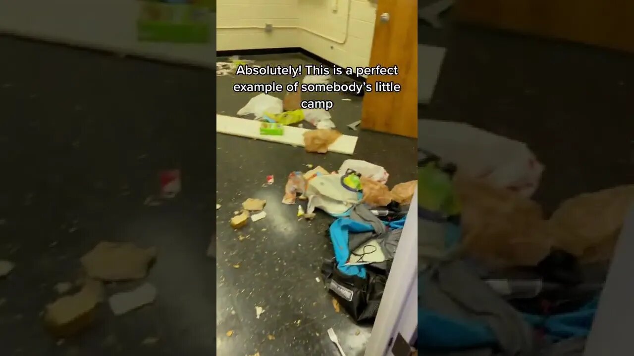 Do I run into homeless people when I explore?