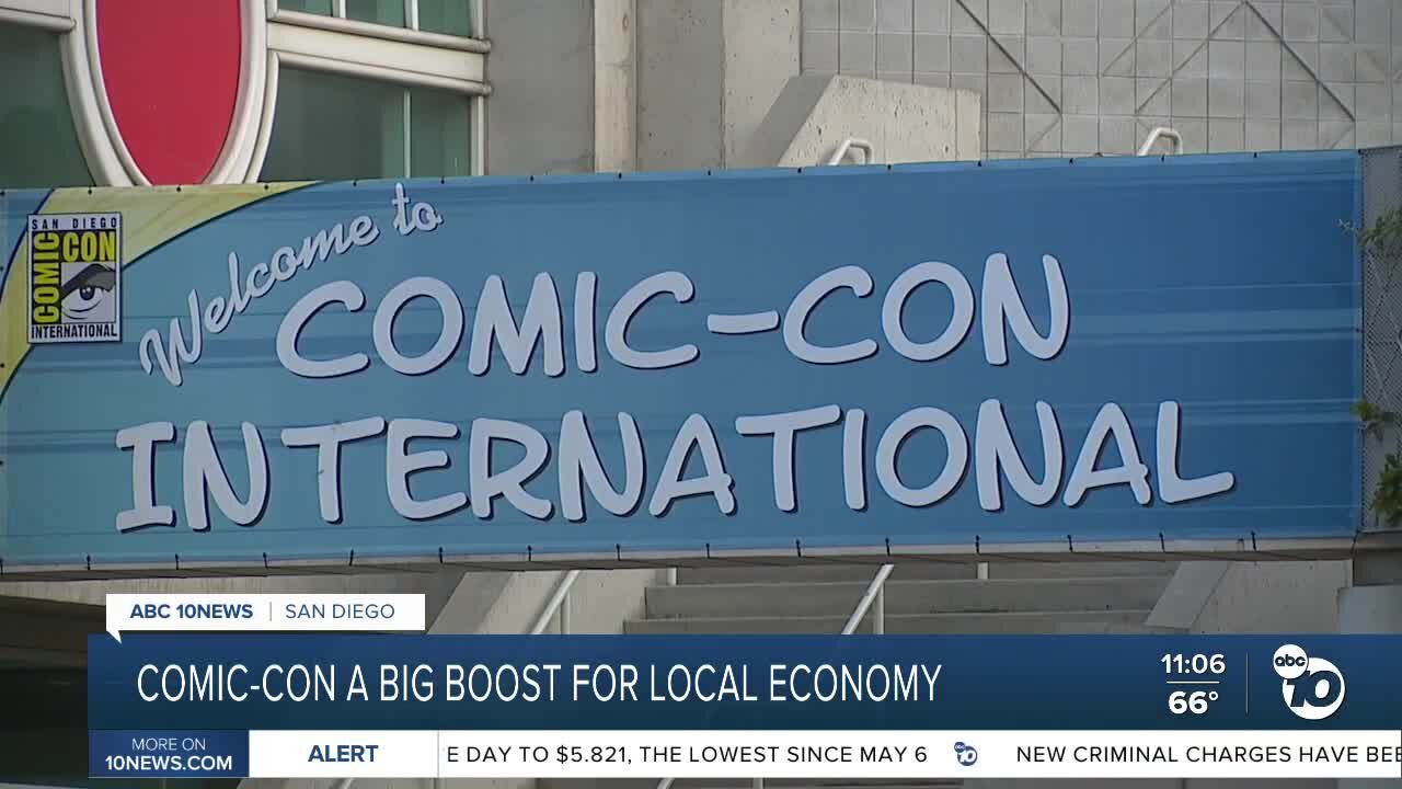 Comic-Con a big boost for local economy