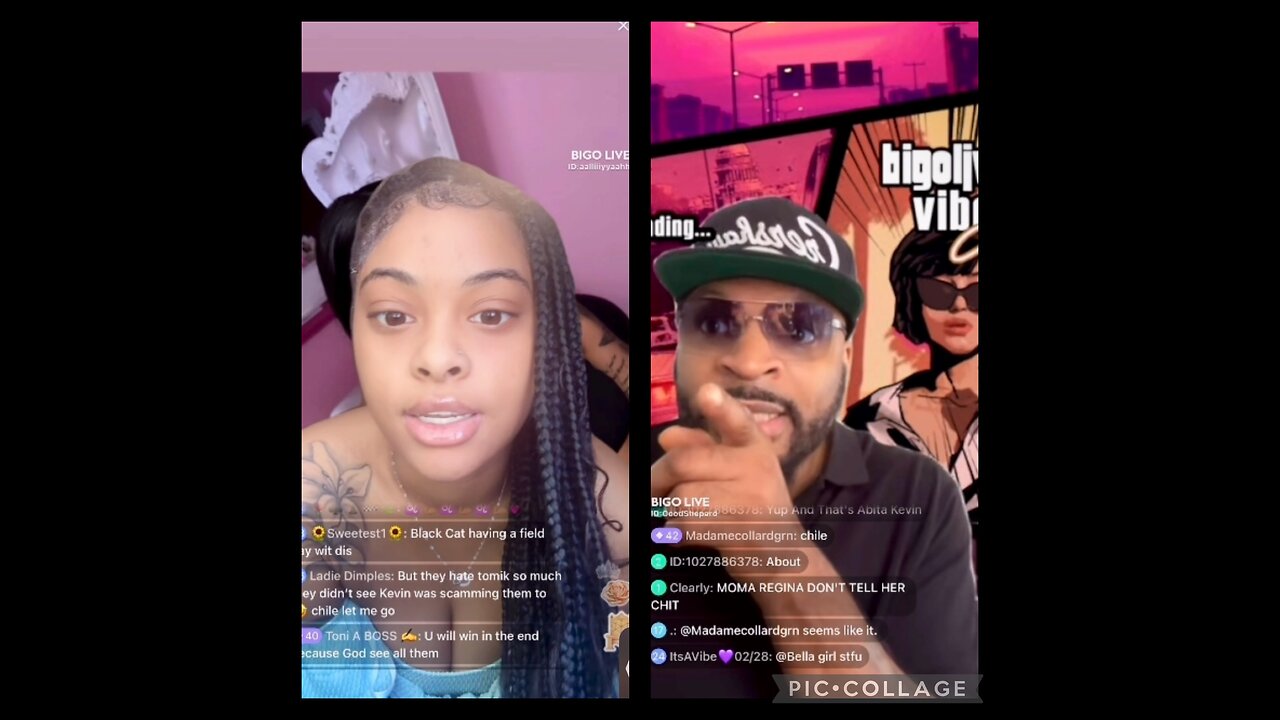 PASTOR P BROTHER KEVIN VS. HIS DAUGHTER ALIYAH! BIGO LIVE