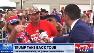 Trump Rally Attendees Dangerously Delusional
