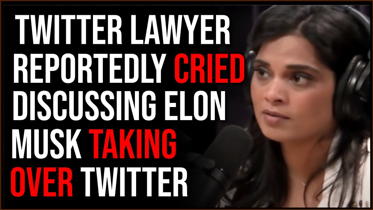 Twitter Lawyer Reportedly CRIED Discussing Elon Musk Taking Over Twitter