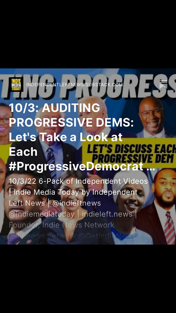 10/3: AUDITING PROGRESSIVE DEMS: Looking @ Each Progressive Democrat | SFO Strike! #HandsOffAssange+