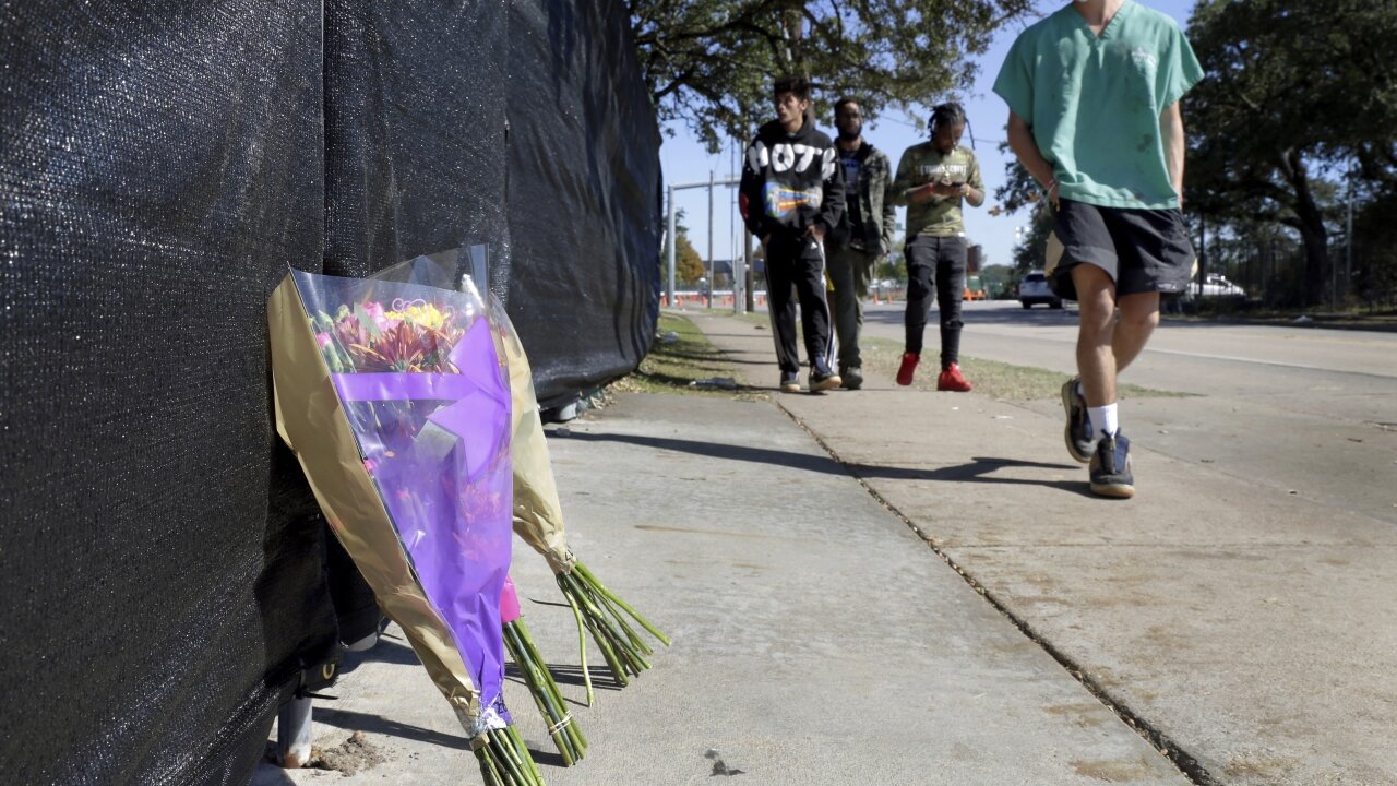 Photos Of Astroworld Victims Placed At Memorial Site