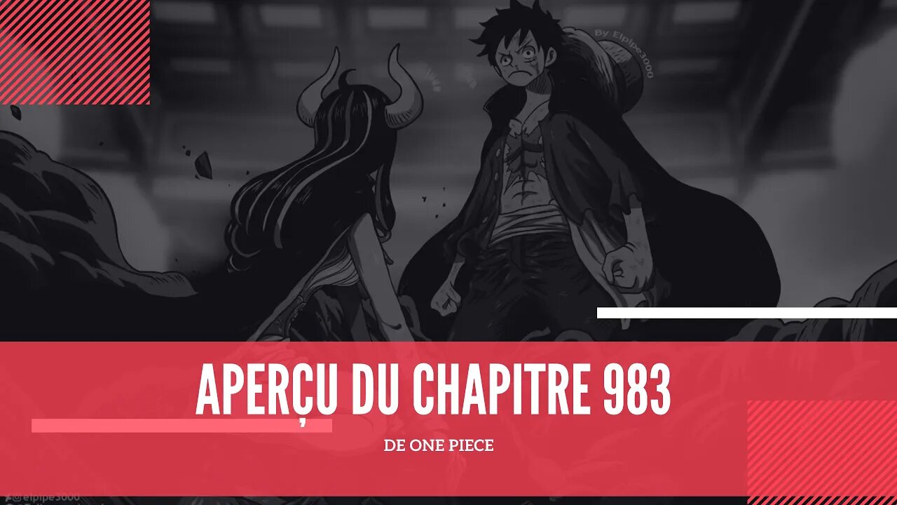 Aperçu du chapitre 983 de One piece
