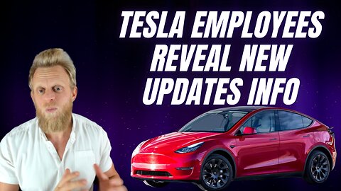 NEW Tesla news revealed by Tesla employees - Model Y + huge update