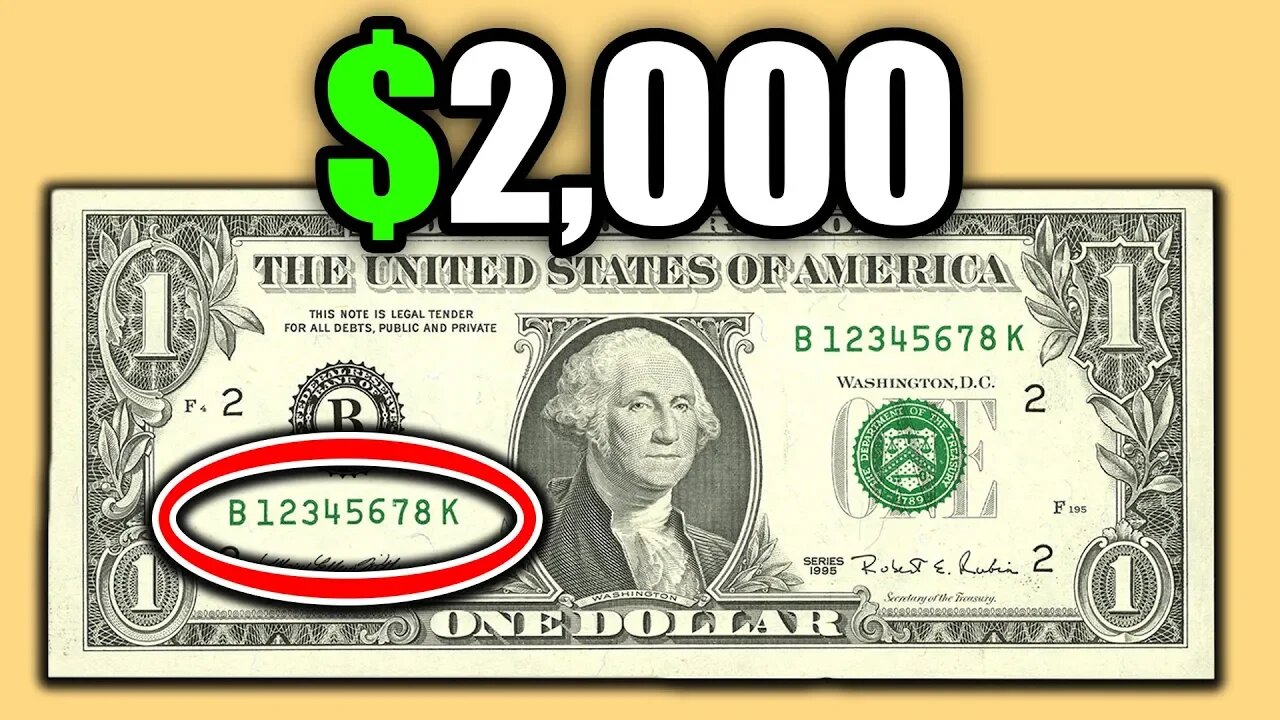 DO YOU HAVE A SUPER RARE DOLLAR BILL? THESE CURRENCY BANKNOTES ARE WORTH A LOT OF MONEY!!