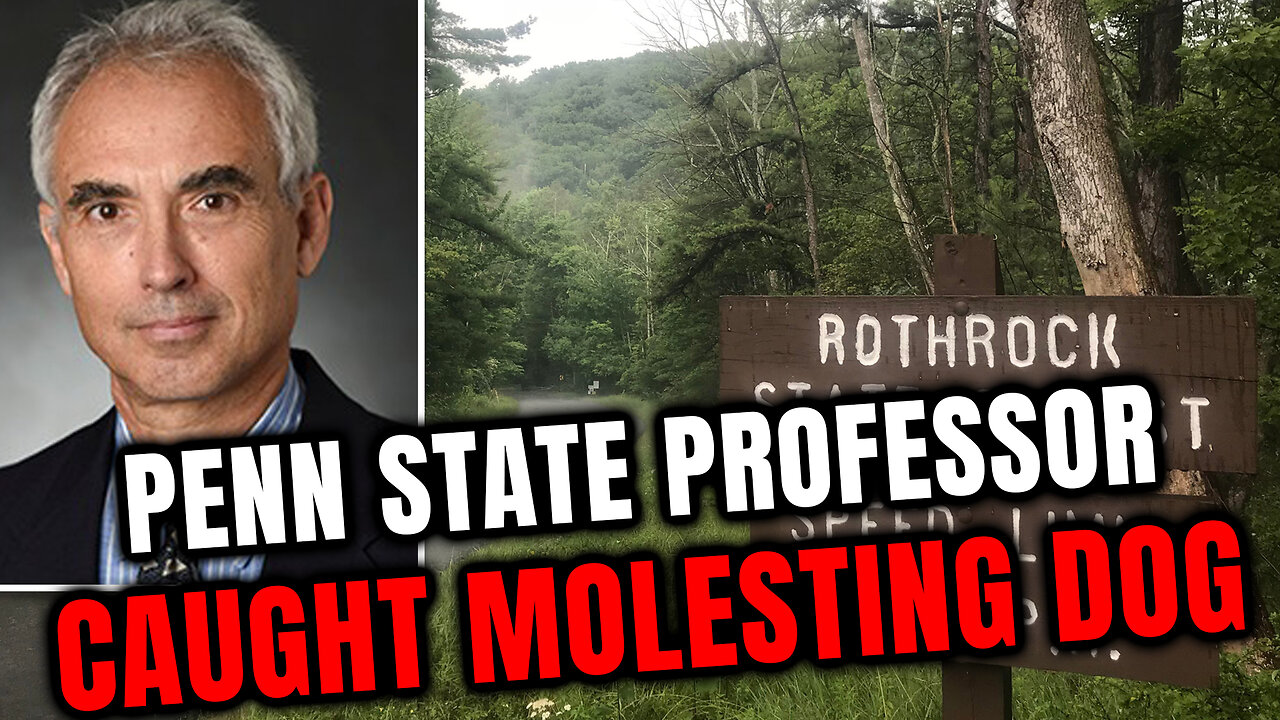 🌐Penn State Professor gets caught with His Dog as National Park🌐