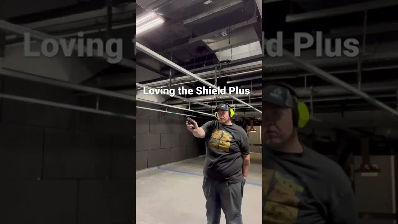Mag Dumping the Shield Plus in 9mm #shorts
