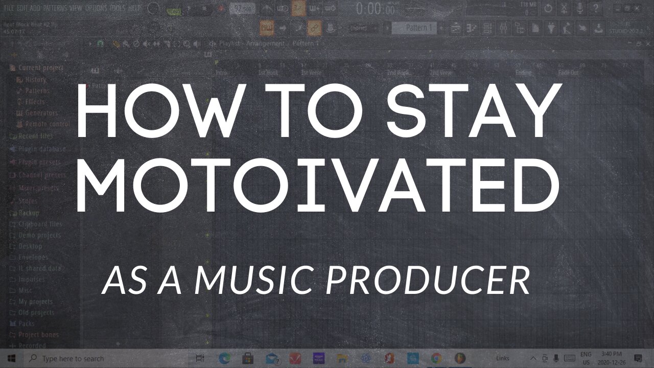 How To Stay Motivated as a Music Producer