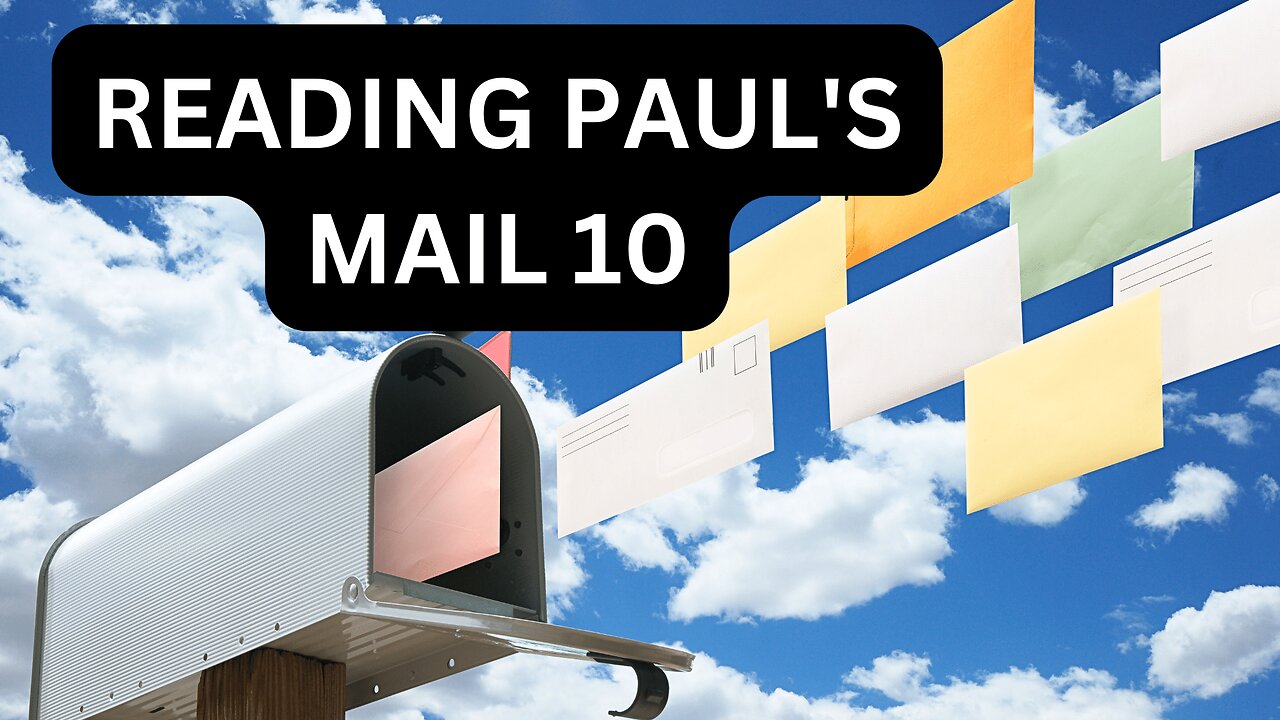 Reading Paul's Mail 10