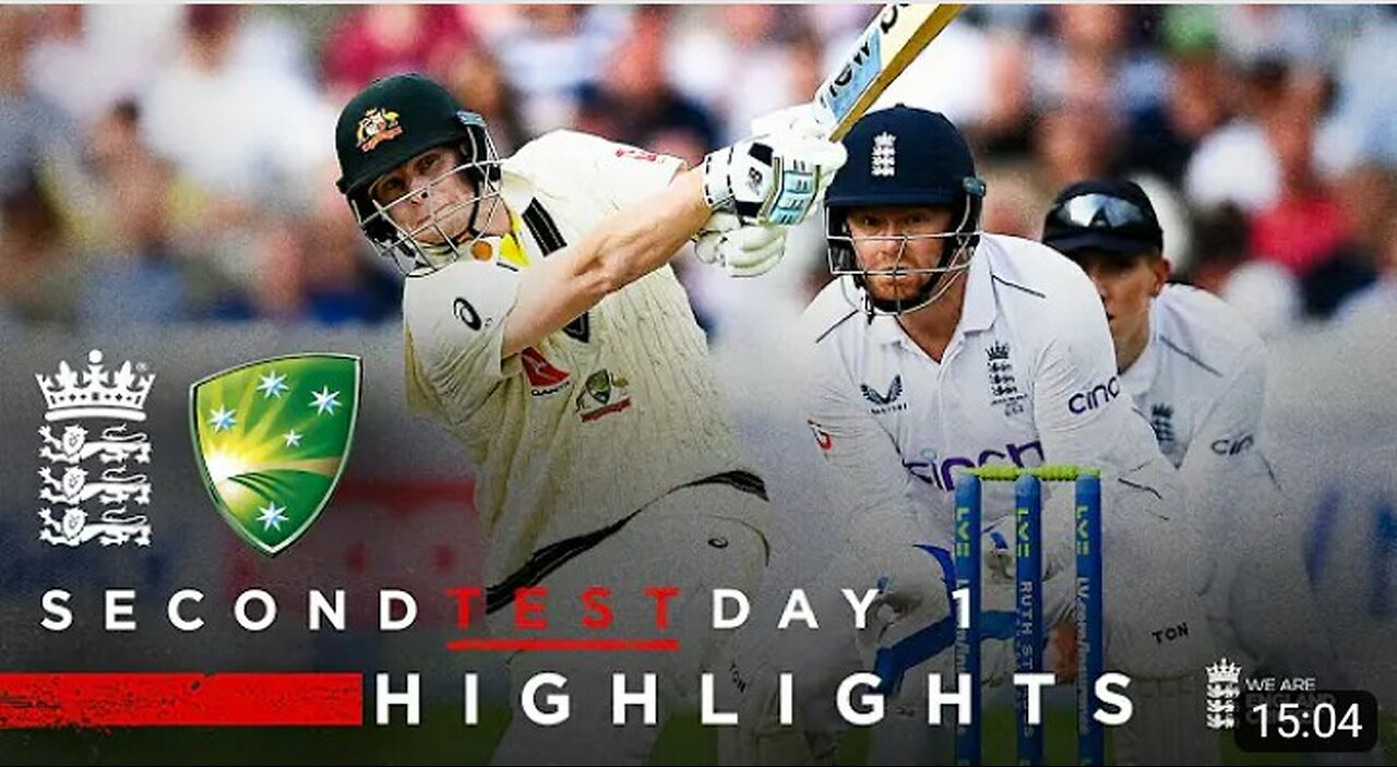 Smith Starts Strong with 85*|Highlights-England vs Australia Day 1|LV=Insurance Test 2023