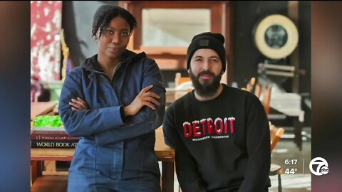 Couple opens new downtown store selling furniture made from Detroit history