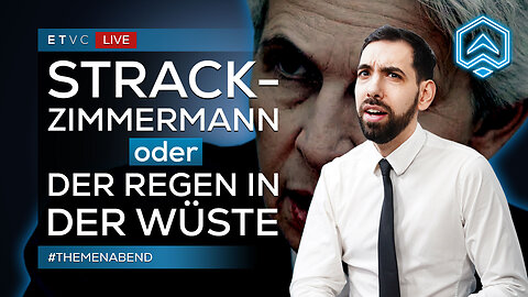 🟥 LIVE | STRACK-ZIMMERMANN oder Der Regen in der Wüste | #THEMENAbend