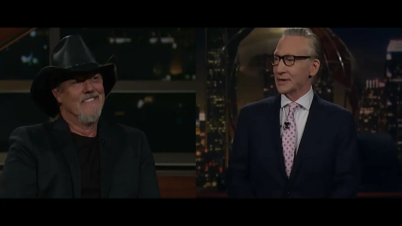 HOLLYWOOD Conservative TRACE ADKINS & BILL MAHER Talk Politics - Maher Defends & Condemns Trump