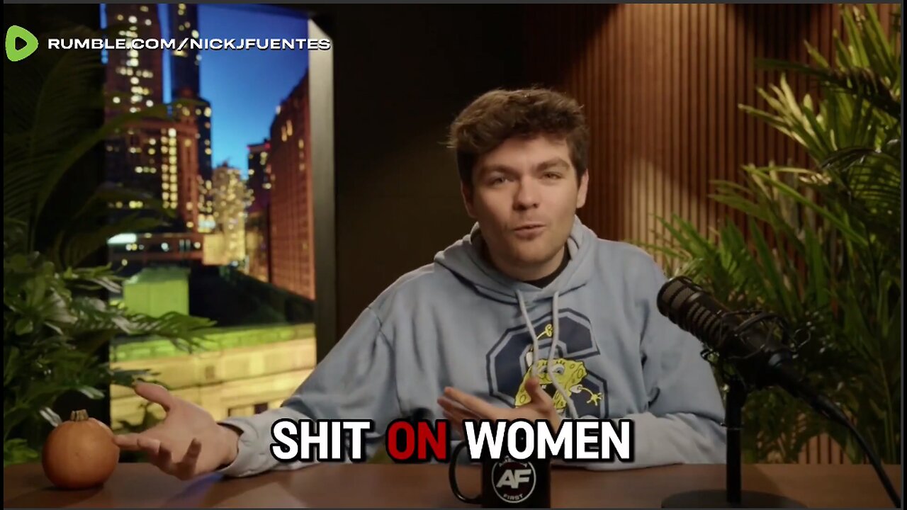 Jew Puppet Nick Fuentes: "Hating Women Is Based"