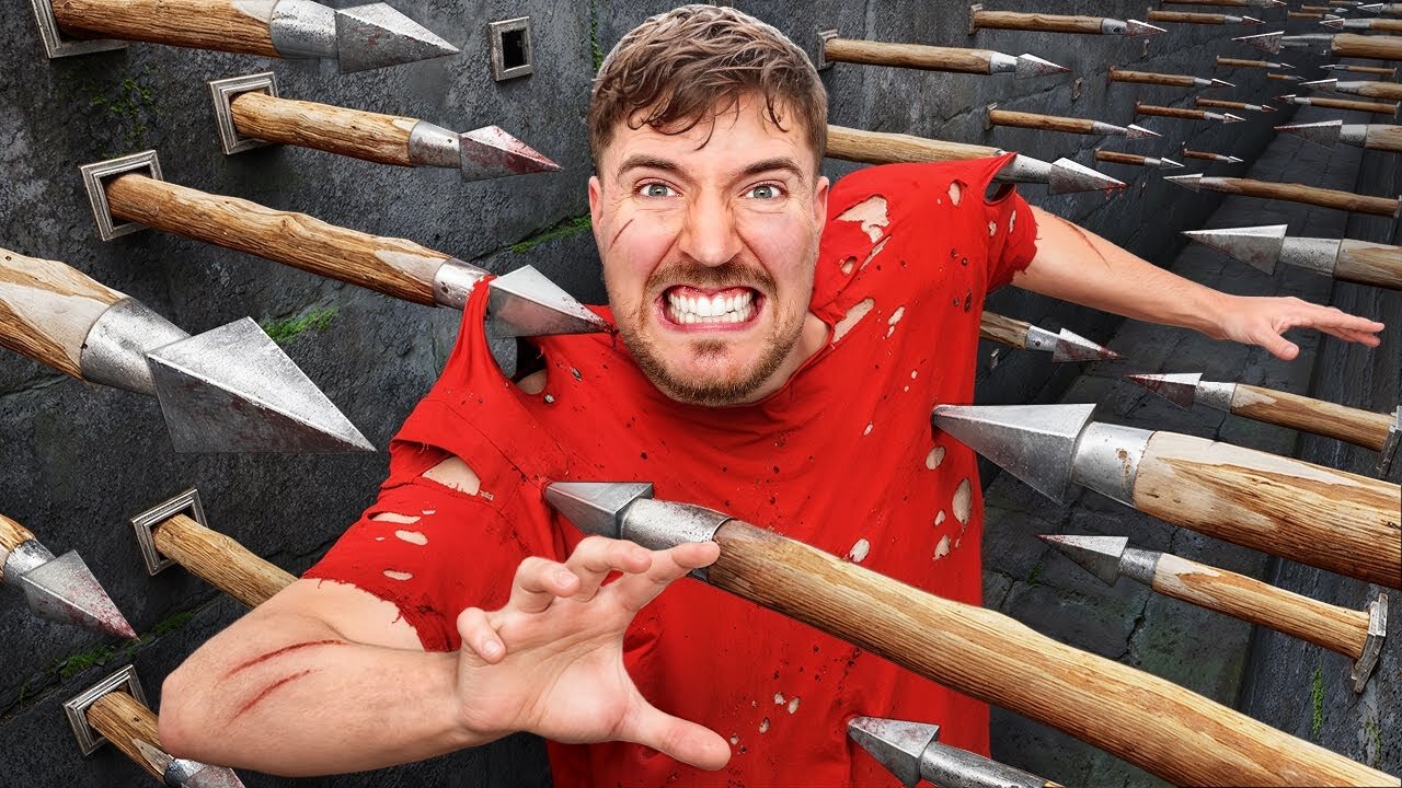 World’s Deadliest Obstacle Course! #MR.Beast #MR>beastgaming #MR>Beastvideo