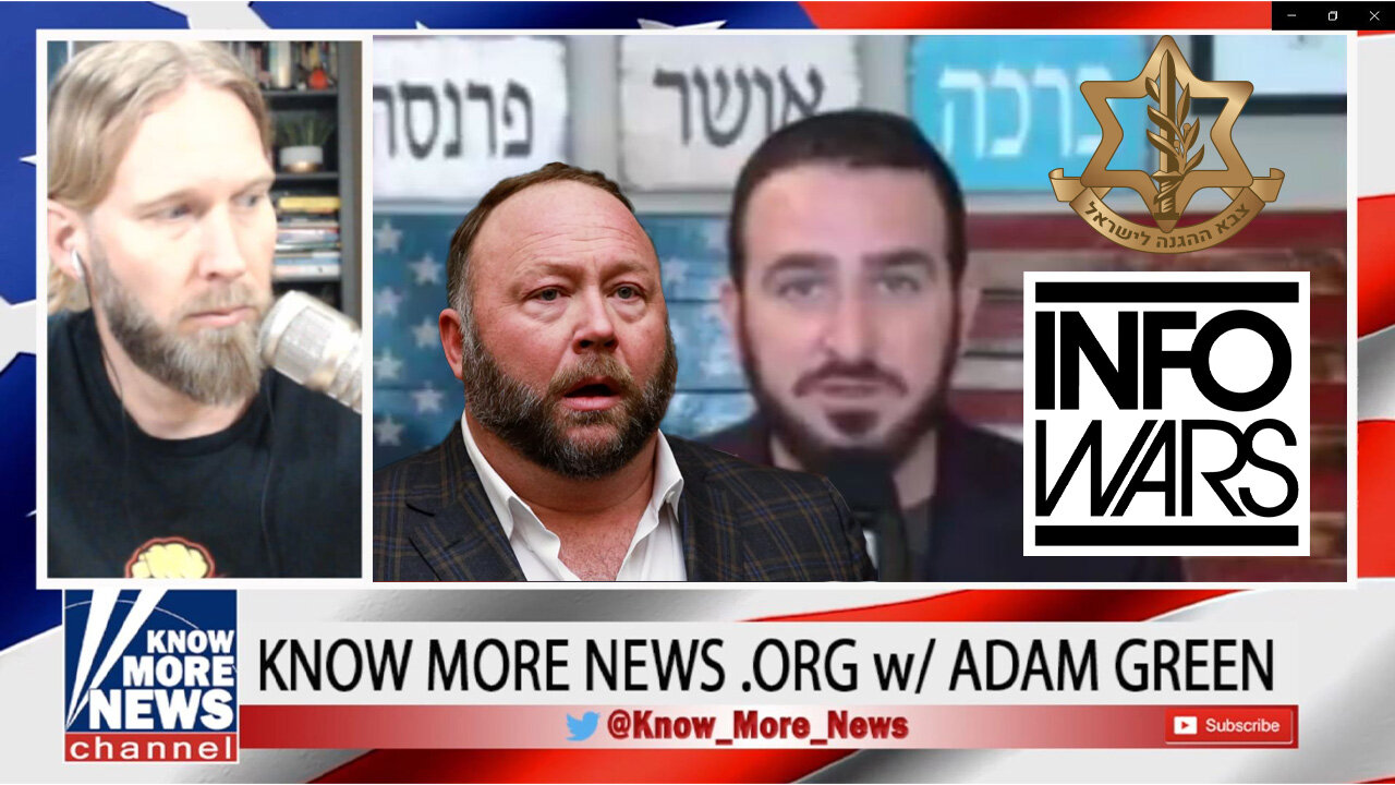 Alex Jones Hires Kabbalist Jew Adam King to Host Infowars Show | Know More News w/ Adam Green