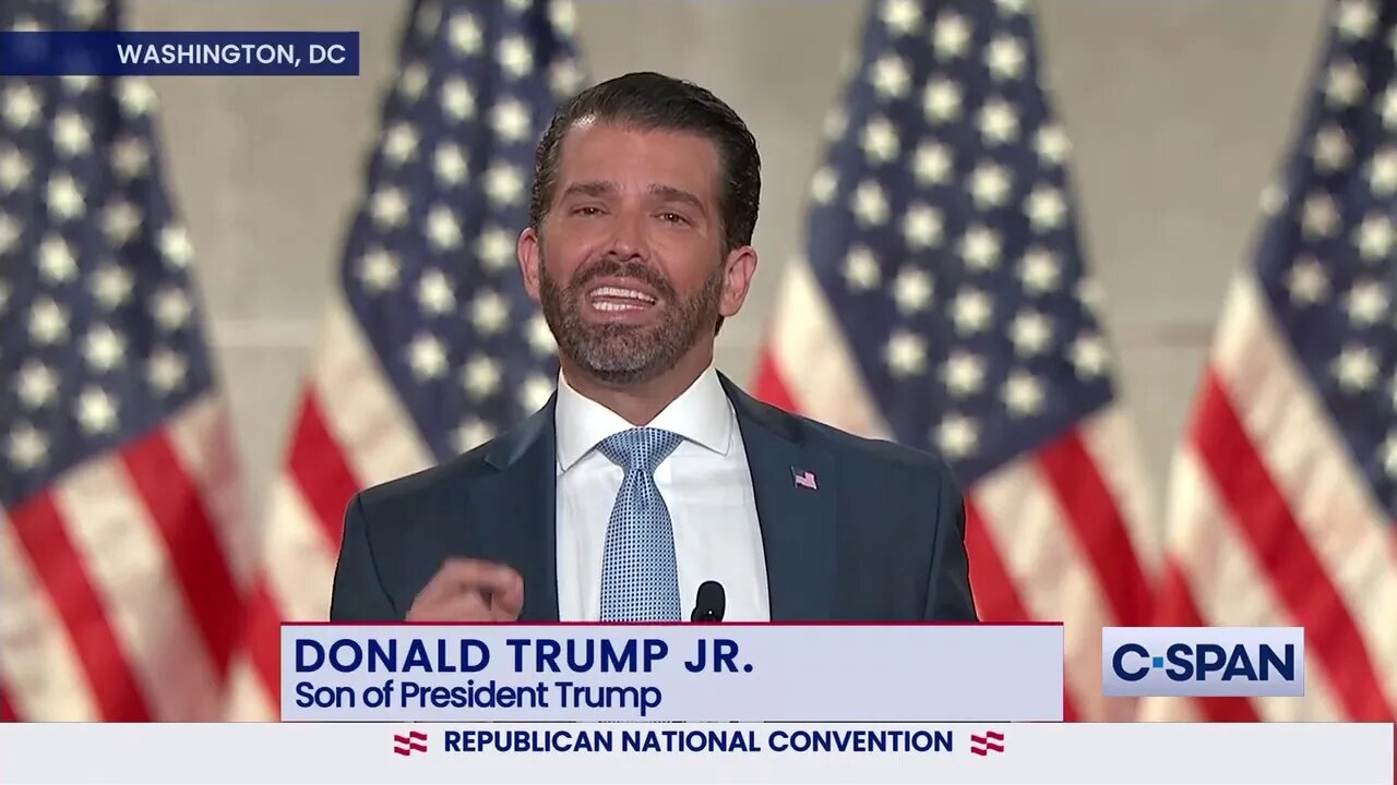 Donald Trump, Jr full remarks at 2020 Republican National Convention