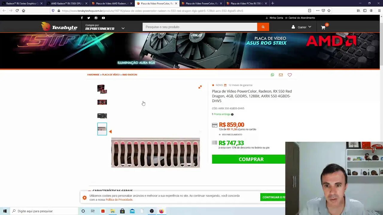 RX550 VS RX550, qual a melhor?