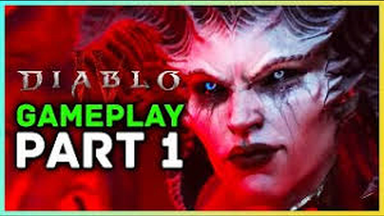 DIABLO 4 Gameplay Walkthrough Part 1 FULL BETA [4K 60FPS PC ULTRA] - No Commentary