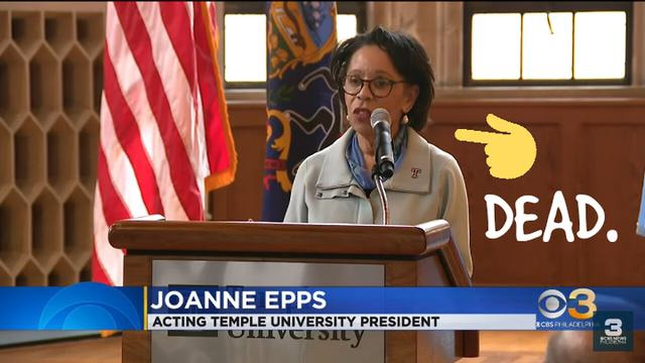 DIED SUDDENLY: TEMPLE UNIVERSITY PRESIDENT DROPS DEAD ON STAGE!