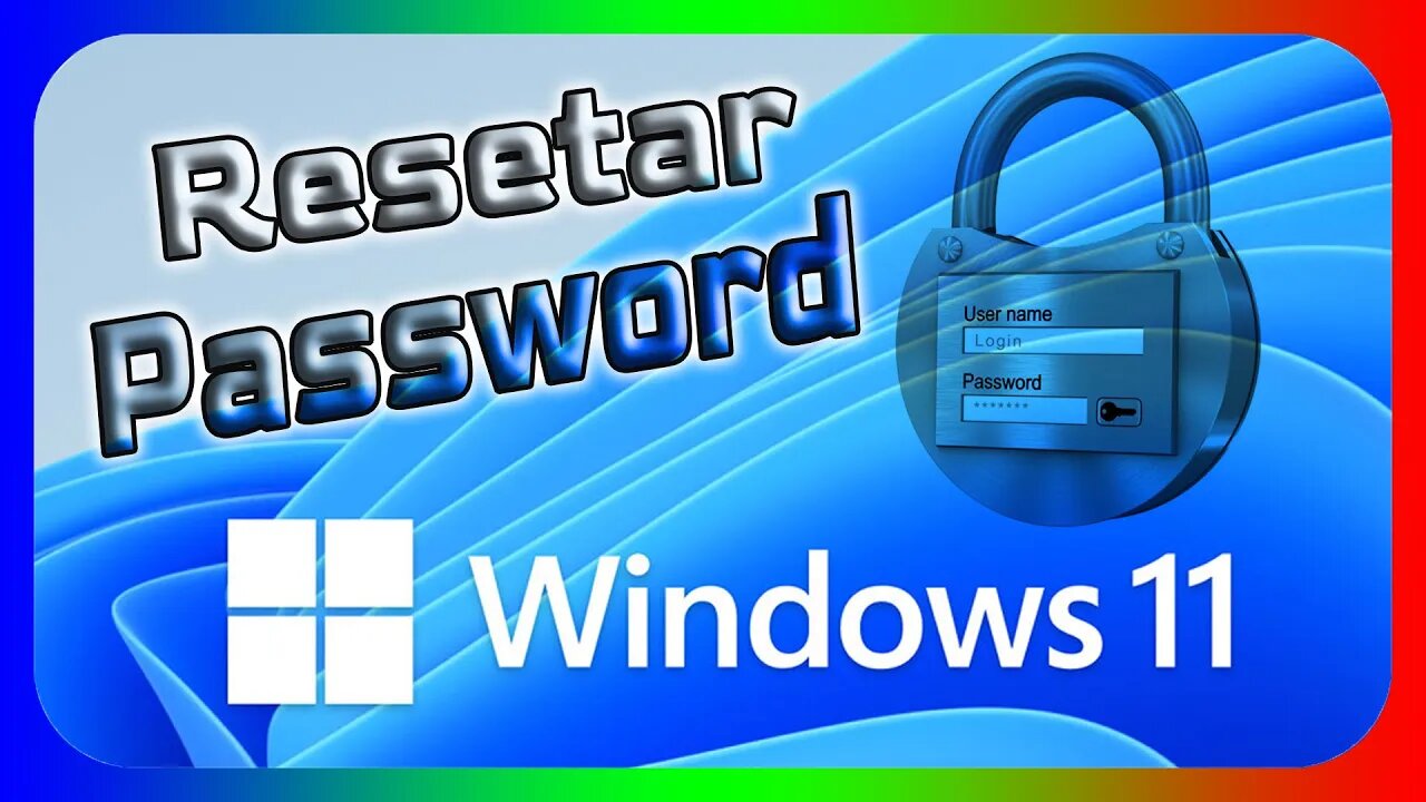 Olvidé la contraseña de mi cuenta Microsoft o cuenta local en Windows 11 (SIN PROGRAMAS)