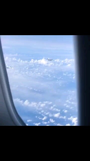 Over the neutral waters of the Baltic Sea,a Spanish Air Force EF-18 fighter jet tried to approach...