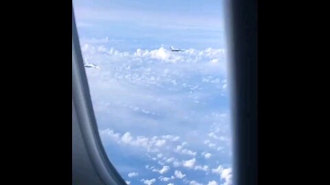 Over the neutral waters of the Baltic Sea,a Spanish Air Force EF-18 fighter jet tried to approach...