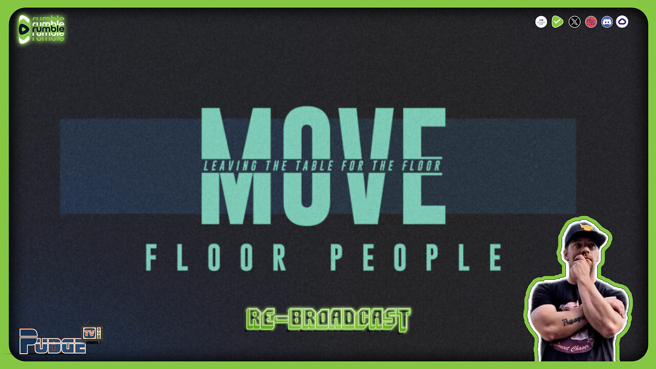 🟣Crosspoint City Church on Rumble | MOVE - Leaving the Table for the Floor | The Blessing of Doing