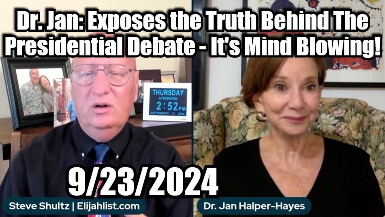 Dr. Jan Halper-Hayes: Exposes the Truth Behind The Presidential Debate - It's Mind Blowing!