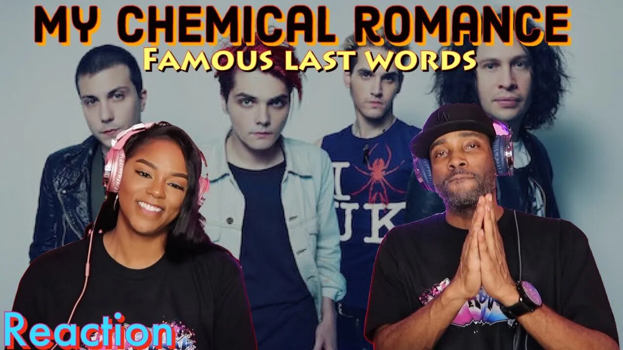 First time hearing My Chemical Romance “Famous Last Words” Reaction | Asia and BJ