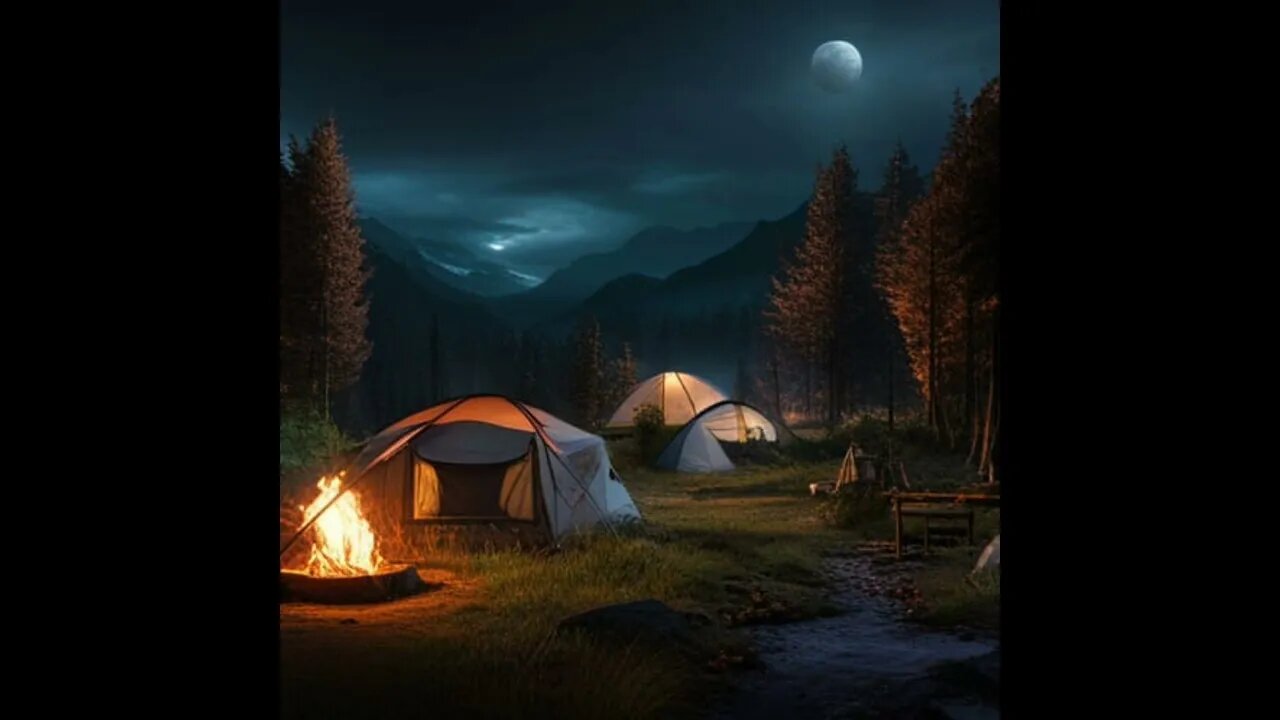 Horror camping story to listen at night