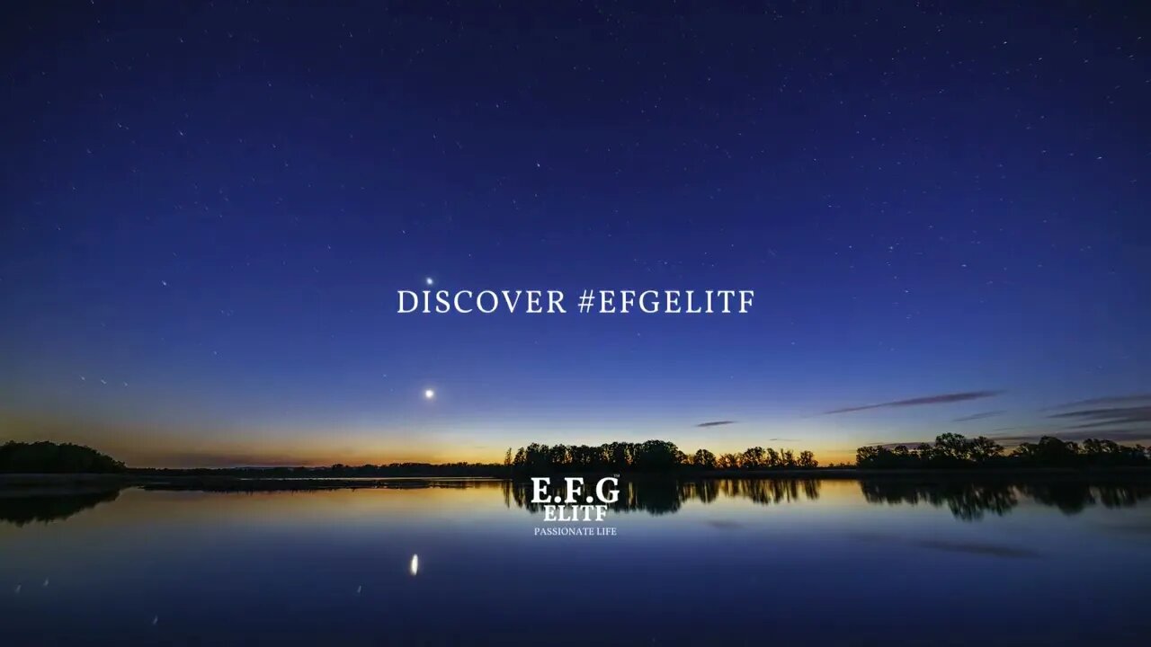 The Next 365 Days Think Passion, Think EFGELITF®, We build value for the future #EFGELITF