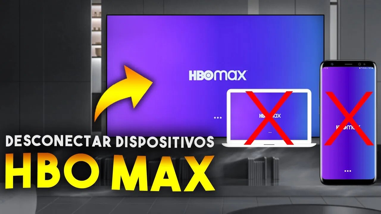 Como DESCONECTAR DISPOSITIVOS do HBO MAX