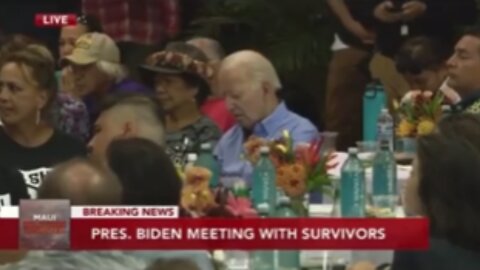 Joe Biden Falls Asleep In Public.