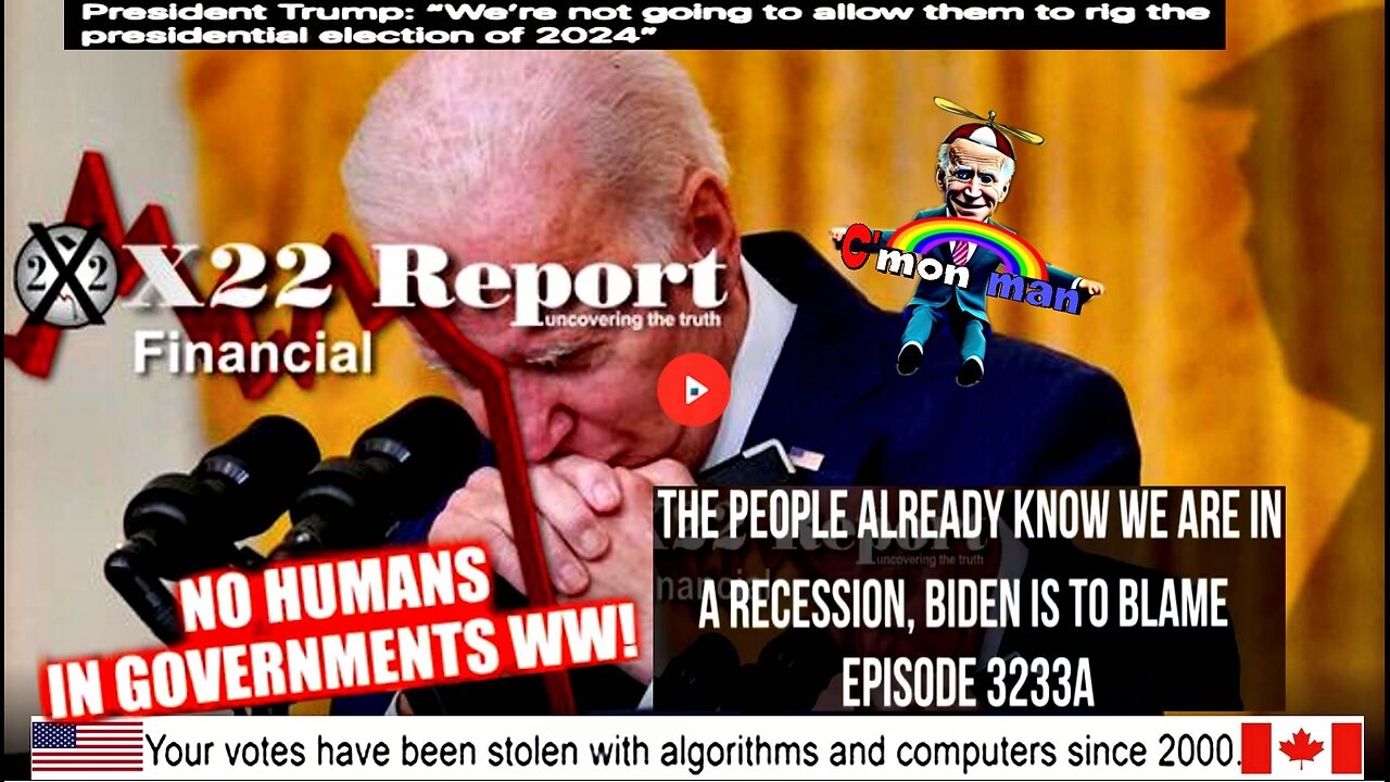 Ep 3233a - The People Already Know We Are In A Recession, Biden Is To Blame