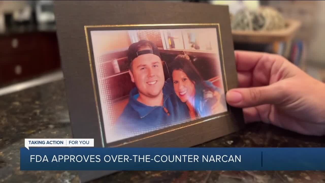 Mother of overdose victim says over-the-counter Narcan may have saved her son