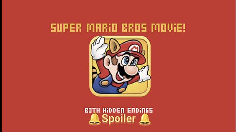 Super Mario bros HIDDEN scenes